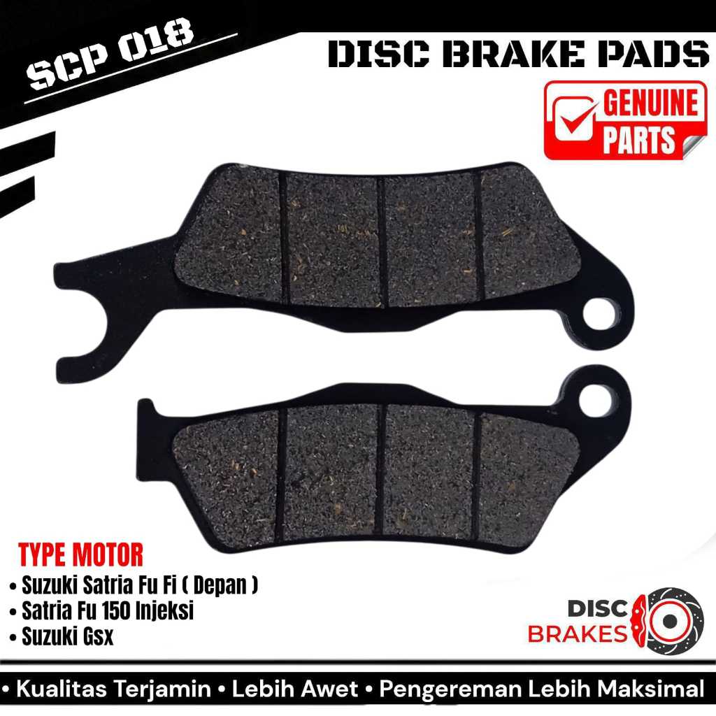ผ้าดิสเบรคหน้าสําหรับ Satria Fu Fi Satria Fu 150 ฉีด Gsx 150 R SCP018 Pm5Store