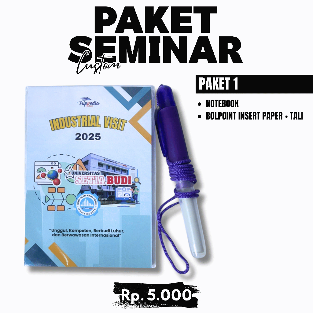 แพคเกจ SEMINAR, แพ็คเกจ ECONOMIC SEMINAR, แพ็คเกจ SEMINAR 1, โน๊ตบุ๊คและกระดาษบอลปอติน