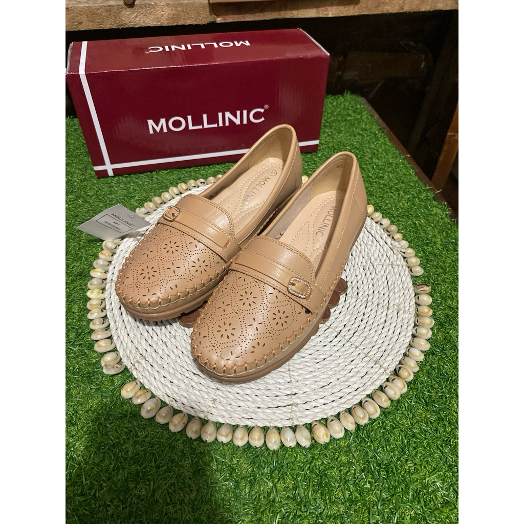 รองเท้าผู้หญิง - MKB 106 BE2 by mollinic สีแอปริคอท