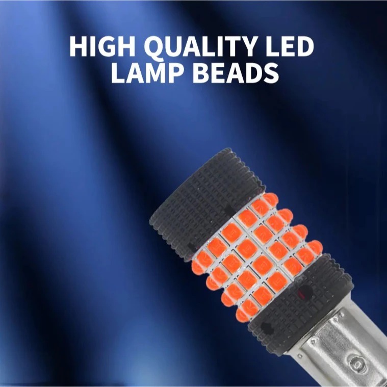 ไฟเบรค T20 (7443) 144-4014SMD สีแดง 12V Autovision / T20 ไฟเบรค