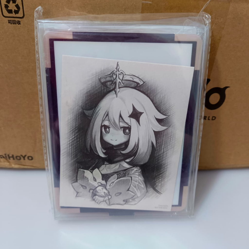 Genshin Impact คลิปอะคริลิค Memo Albedo