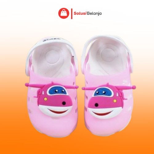 SolusiBanja_jkt SH001 CUTE GIRLS/BOYS SANDALS BABY SILICONE/RUBBER SANDALS FOR GIRLS/BOYS Y1368