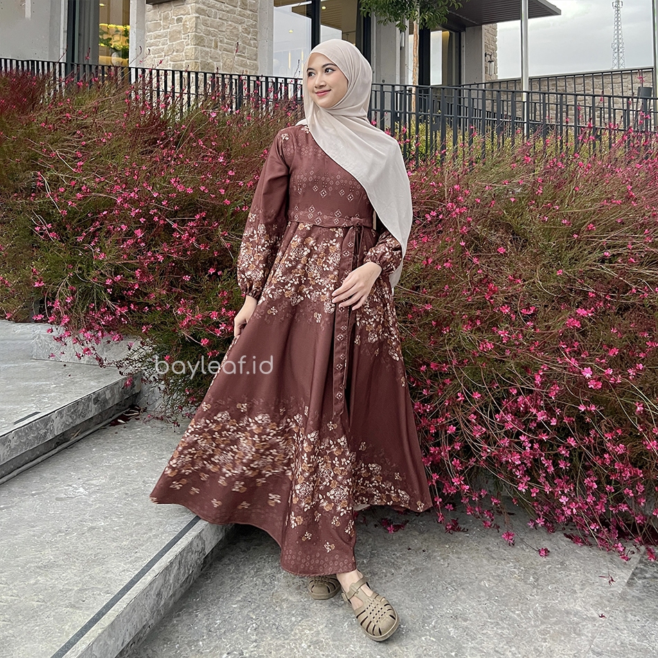 Bayleaf.id Emilia Maxi Dress Raya Series