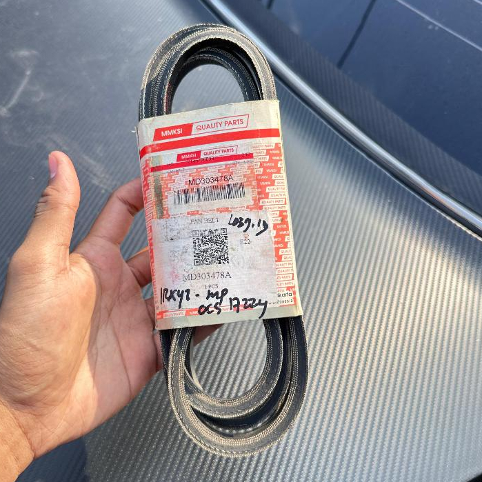 สายพานพัดลม Mitsubishi MD L300 ดั้งเดิม303478อะไหล่แท้ 100%