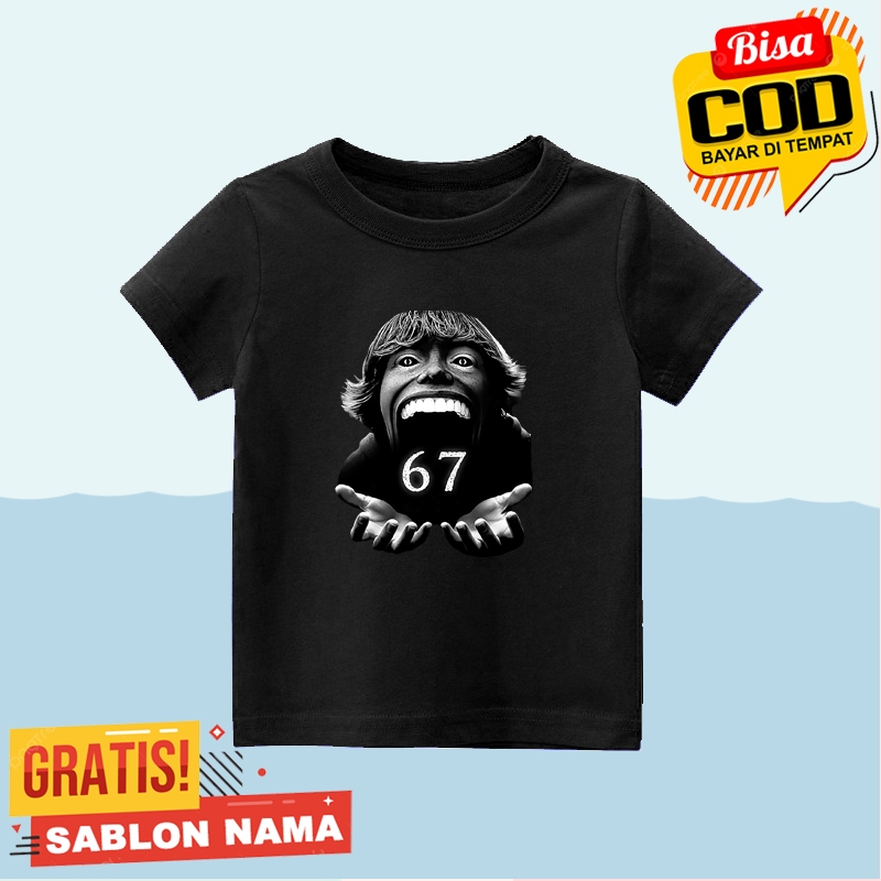 Anomali KID 67 เสื้อยืดเด็ก Anomali Kid 67 เสื้อยืดเด็ก Top - พิมพ์ชื่อฟรี