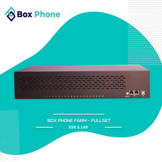 Box Phone Farm – Fullset (WiFi/LAN), Plug & Play