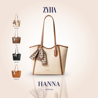 ZYHA - HANNA Totebag Besar Korea Fashion Casual Style / Shoulder Bag Tas Wanita Jinjing Tote Bag Besar Kerja Kuliah