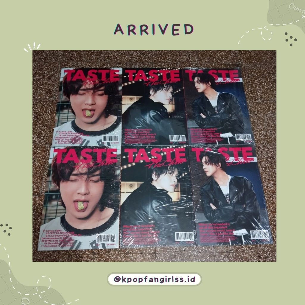 [ READ DESCRIPTION ] HAECHAN FULL SPREAD ALBUM