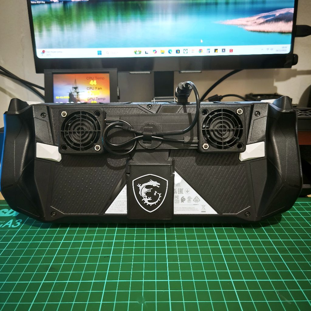 พัดลมคูลเลอร์ MSI Claw A8