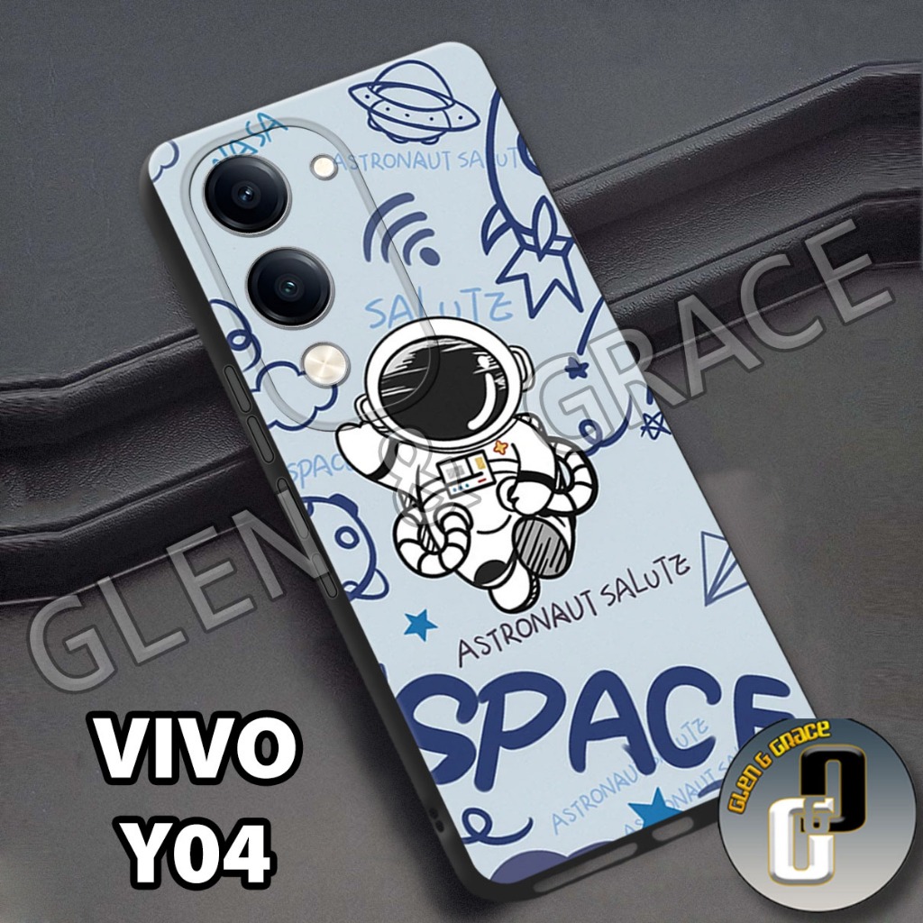 HP G13- softcase procamera vivo y04 - เคสแฟชั่น vivo y04s ใหม่ล่าสุด วัสดุยาง - เคสป้องกัน - - โทรศั