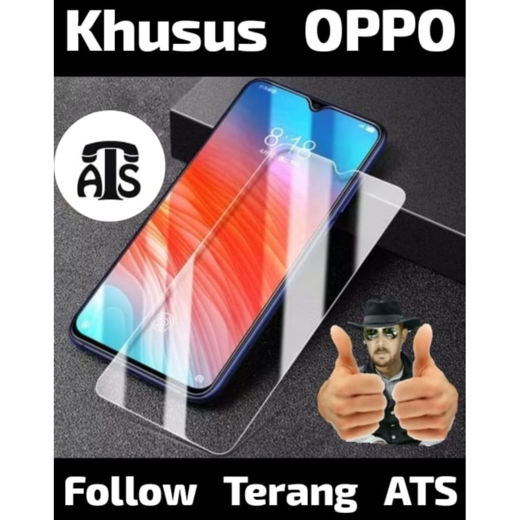 กระจกนิรภัยกระจกใสทุกประเภท OPPO A6x A5 2020 A6 PRO A1K A3S A5i A5S A7 A8 A12 A15 A16 A17 A18 A31 A3