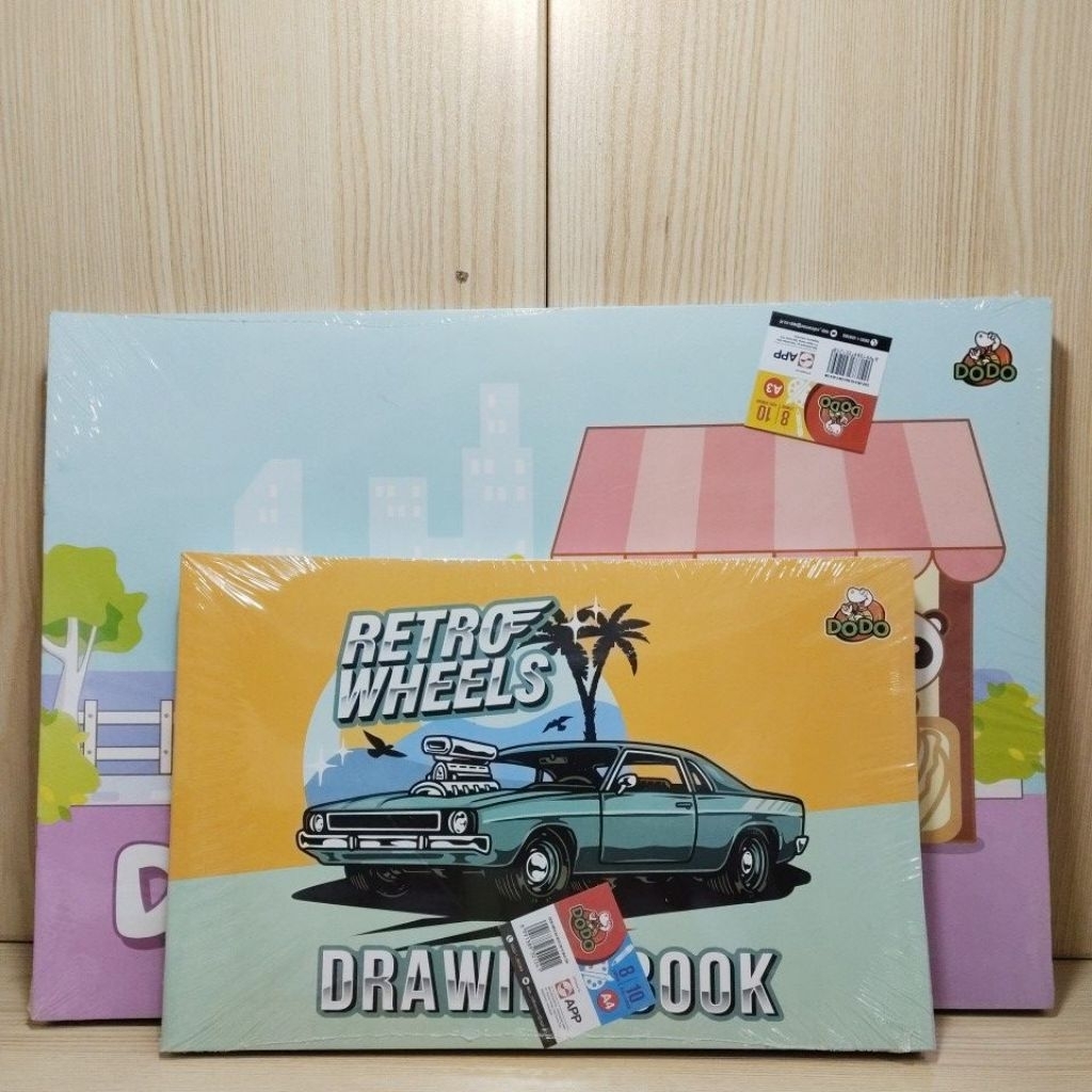 [1 PACK] DoDo Drawing Book // DoDo Drawing Book A4/A3 ขนาด do Drawing Book บรรจุ 10 เล่ม