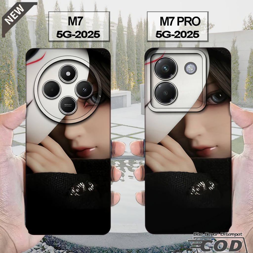 เคส Xiaomi POCO M7 2025 - เคส POCO M7 PRO 2025 _เคสซิลิโคนสีดําใสสุดเท่ softcase
