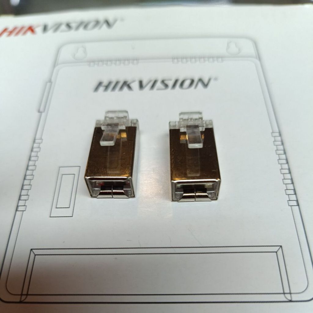 CAT6 UTP CONNECTOR JACK 1 ชุด (2 ชิ้น)