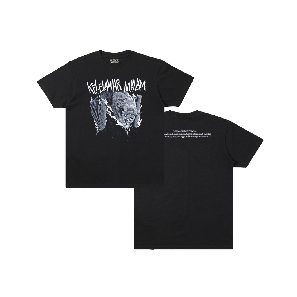 Night Bat - เสื้อยืด Desmodus Rotundus II - สีดํา
