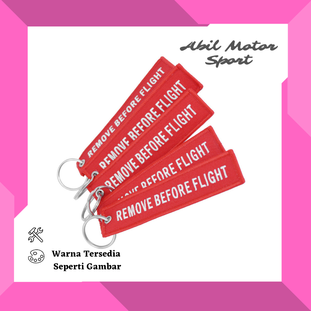 GUNDAN FASHION KEYCHAIN TAG REMOVE BEFORE FLIGHT