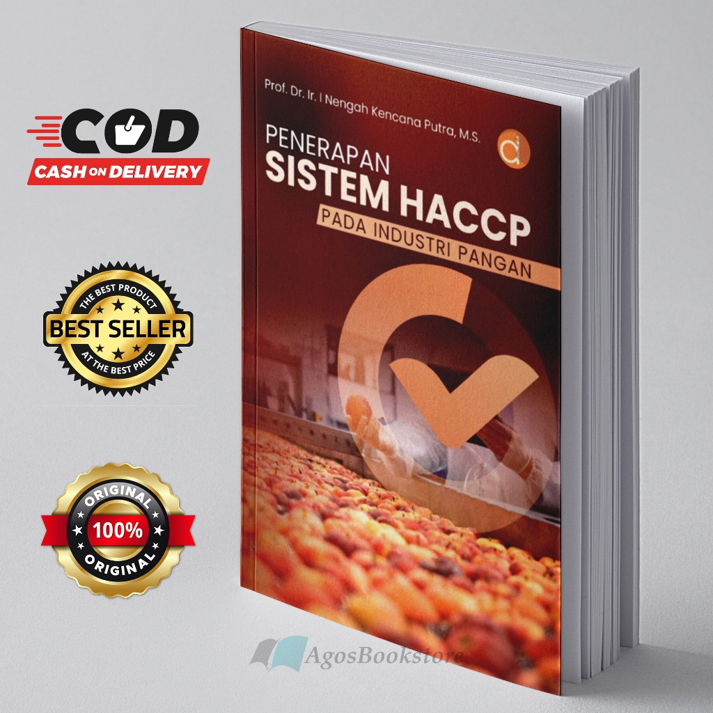 หนังสือการประยุกต์ใช้ระบบ HACCP ในอุตสาหกรรมอาหาร - I Nengah Kencana Putra - ของแท้
