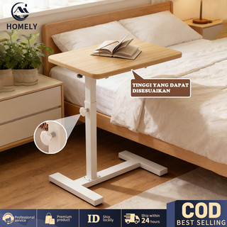 COD Meja Laptop Adjustable Portable Meja Serbaguna Meja Belajar Portable Dengan Roda PortableKerja Belajar Multifungsi
