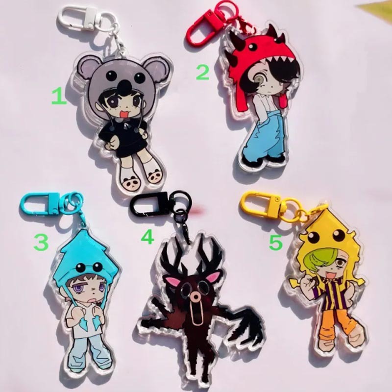 GANTUNGAN ROBLOX KEYCHAIN 99 NIGHT IN THE FOREST SURVIVOR & KILLER / ROBLOX KEYCHAIN 99 NIGHT IN THE