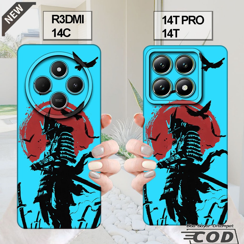 เคส XIAOMI REDMI 14C - เคส XIAOMI 14T - เคส XIAOMI 14T PRO _ปลอกซิลิโคนยืดหยุ่นใสสีดํา