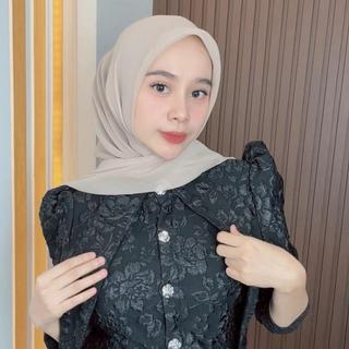 MISELLY BLOUSE FLOWER EMBOS MEWAH MOTIF BUNGA KOREAN STYLE BY IT ME RETNO