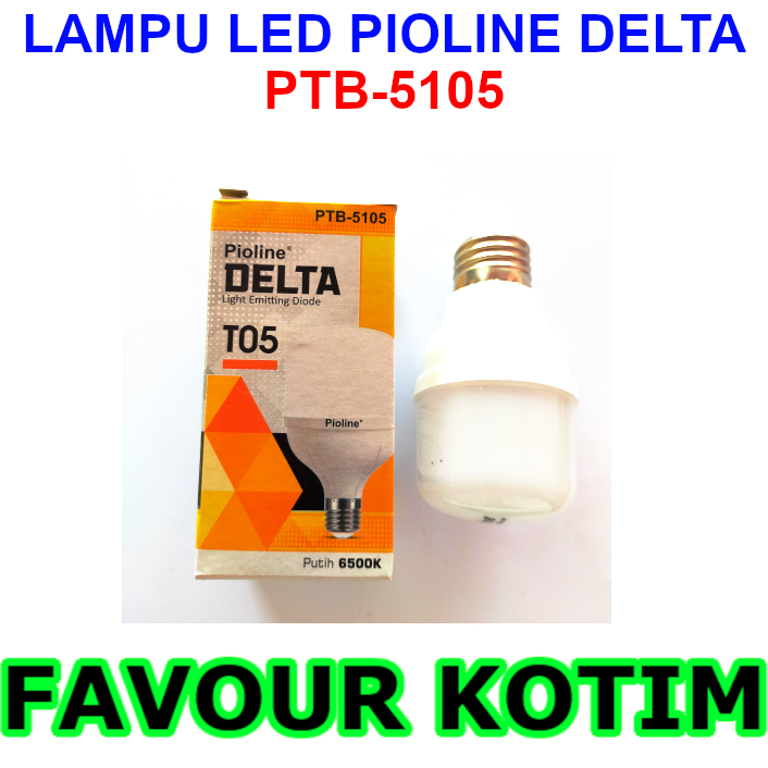 PIOLINE JUMBO LED LAMP PTB-5105 T05 3 WATT CAPSULE TUBE BULB DELTA FVKOTIM