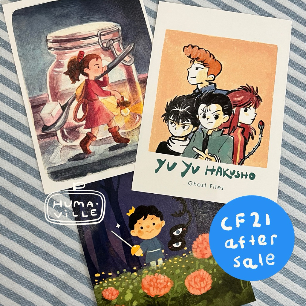 CF 21 Artprint อะนิเมะ Ghibli Yu yu hakusho Bojji