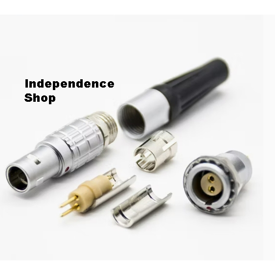 Jack Lemo 0B 2 Pin 3 Pin 4 Pin 5 Pin 6 Pin 7 Pin 9 Pin พร้อมซ็อกเก็ตไข่หญิง FGG ตรง