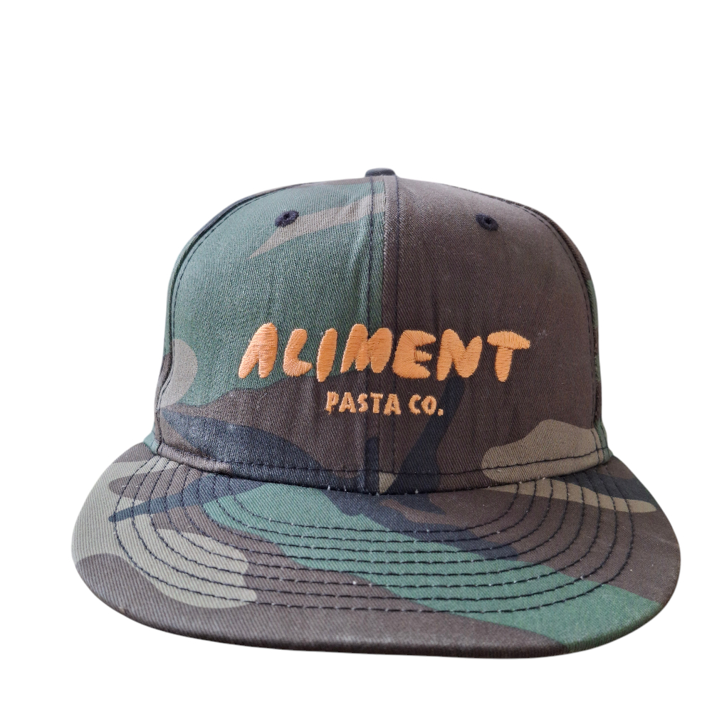 New Era 9FIFTY Snapback Camo Aliment Pasta Co.