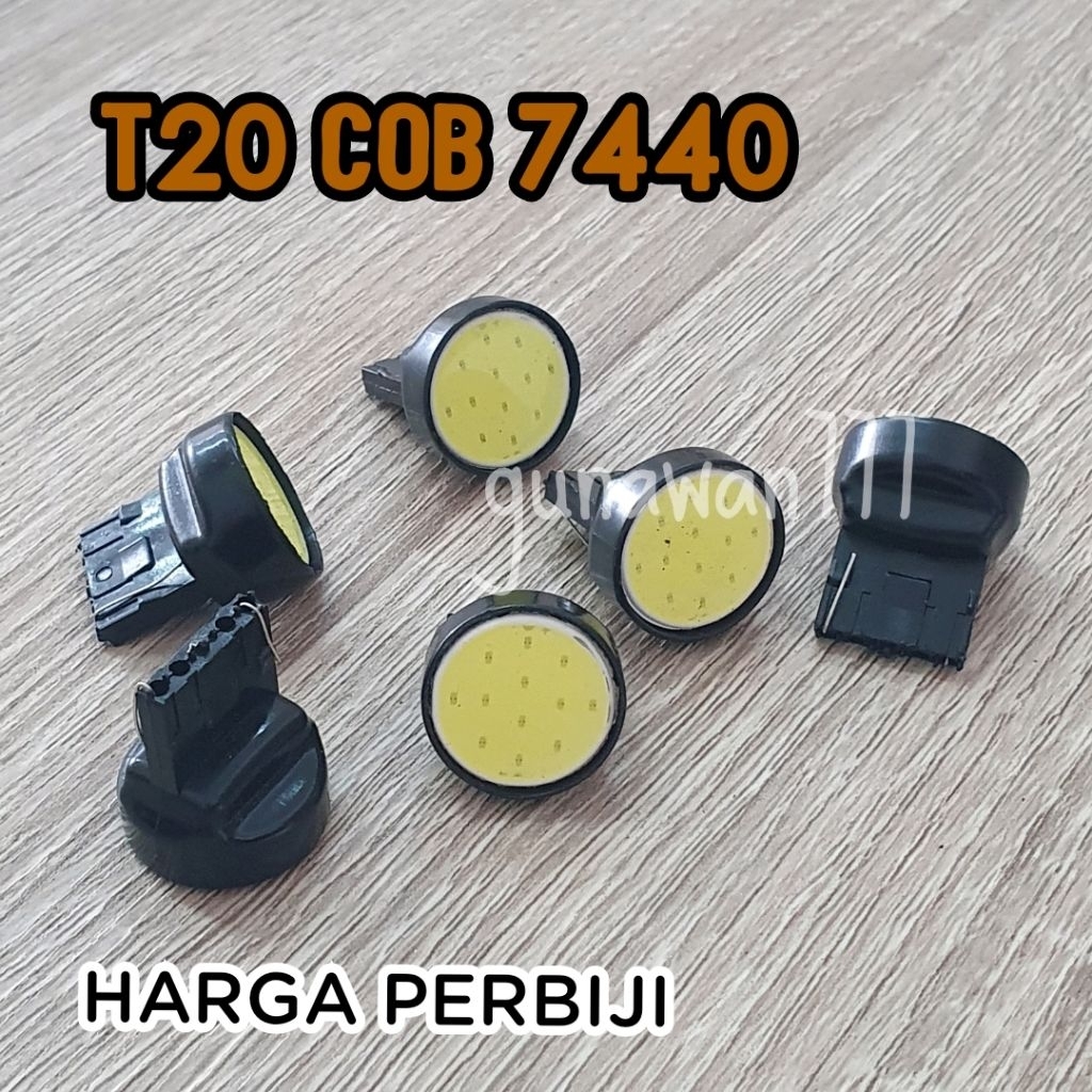 T20 COB หลอดไฟ LED 12v 7440 ต่อชิ้น