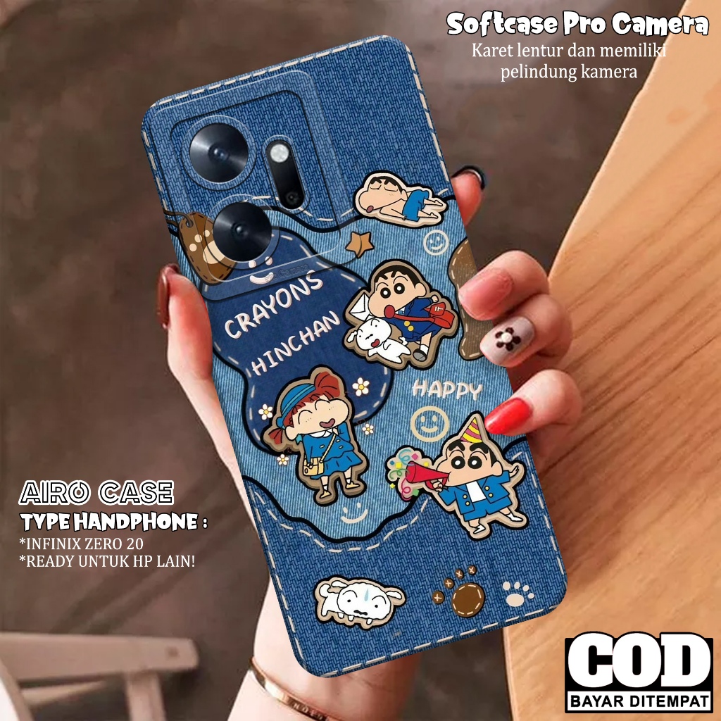 เคส HP INFINIX ZERO 20 - เคสแฟชั่นการ์ตูน - INFINIX ZERO 20 Softcase - เคสกล้อง Pro - INFINIX ZERO 2