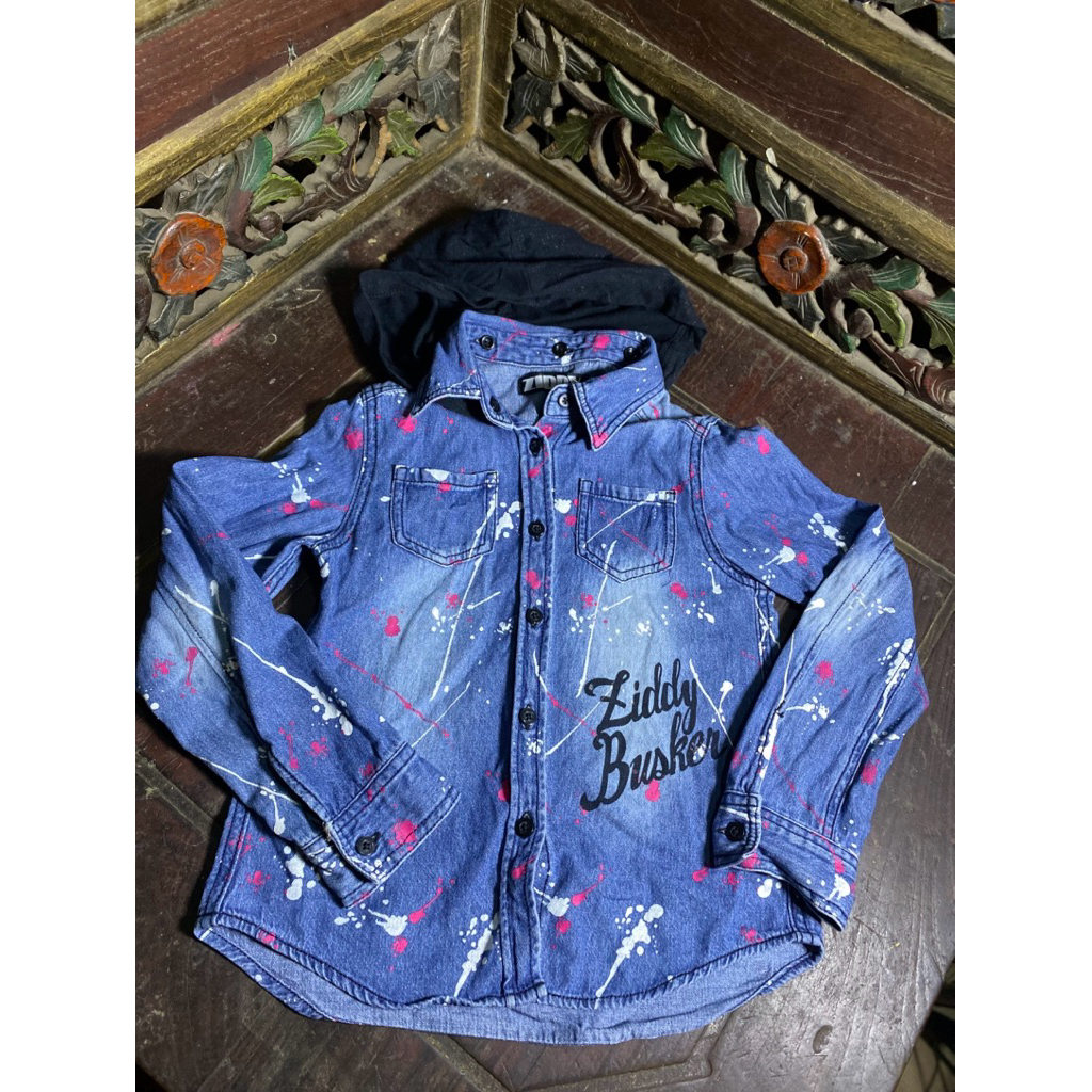 PL jkt jean เสื้อฮู้ดเด็ก ZIDDY 5-7t