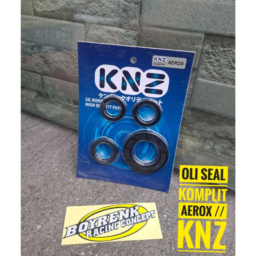 ซีลน้ํามัน KNZ SIL KIT ชุดสมบูรณ์ AEROX KNZ BOYRENK SIDOARJO