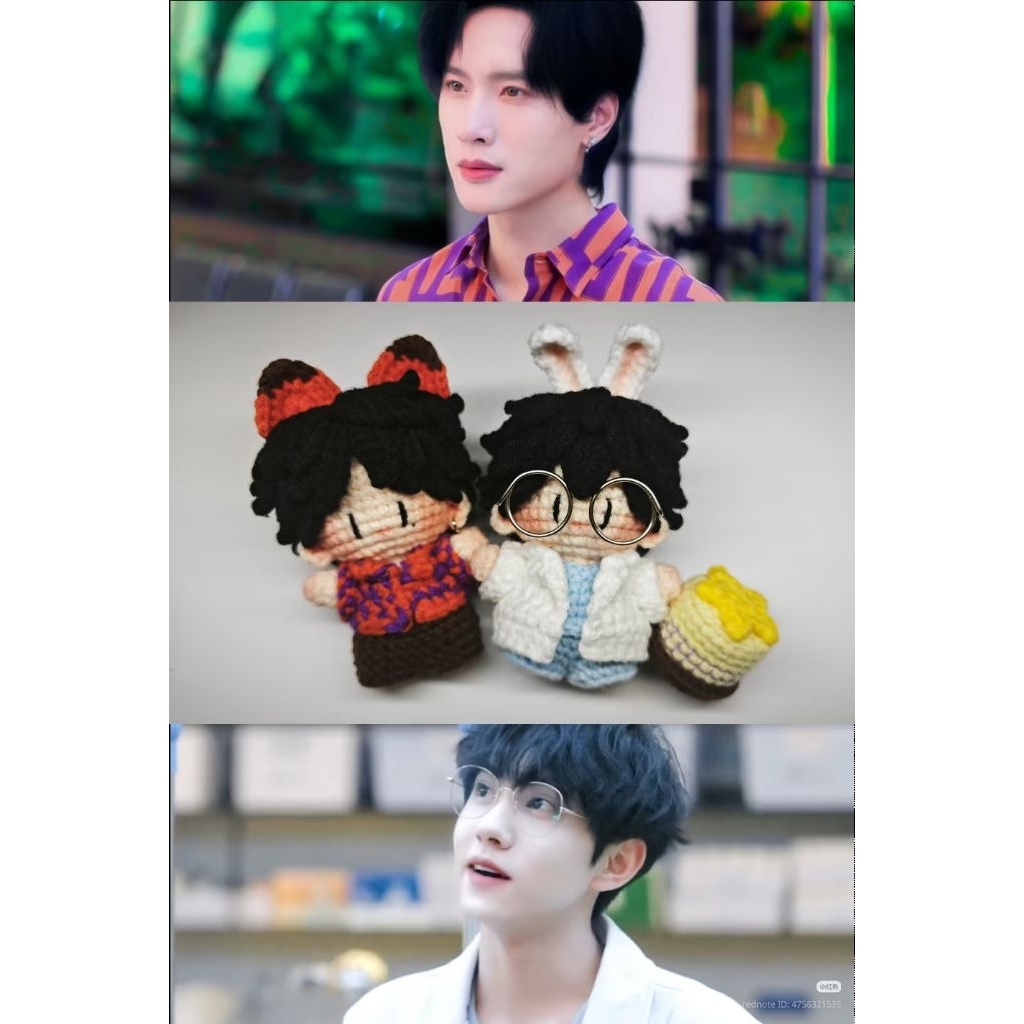 GANTUN Amigurumi Amigurumi | รักแก้แค้น Guo Chengyu Zhan Xuan Jiang Xiao suai Liu xuan cheng | พวงกุ