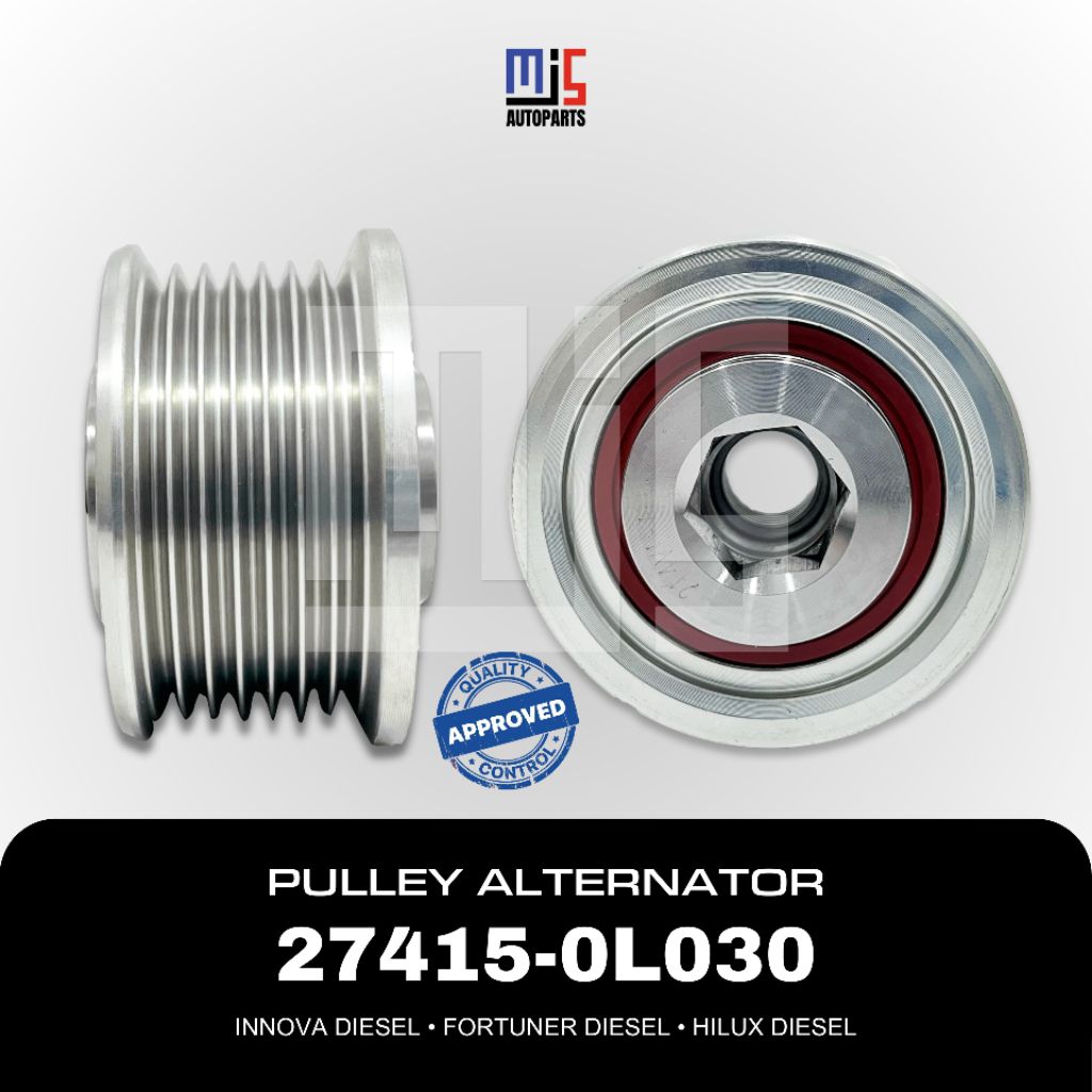 รอกไดชาร์จ Fortuner Diesel Innova Diesel HIlux Diesel 27415-0L030