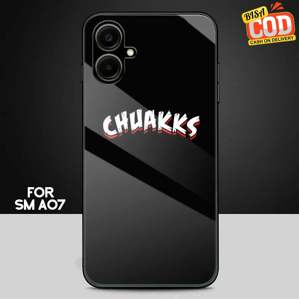 เคส HP SAMSUNG A07 - STORE CASE (BLACK BACKGROUND) - 2D Premium Glossy - Glossy Softcase - Phone Cas