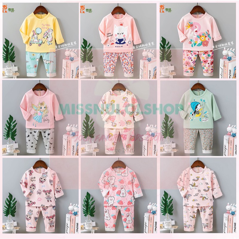 [READY] GIRLS T-SHIRT SET IMLPT CHINA KUBAO M24596 - M24605 (อายุ 2-7 ปี)