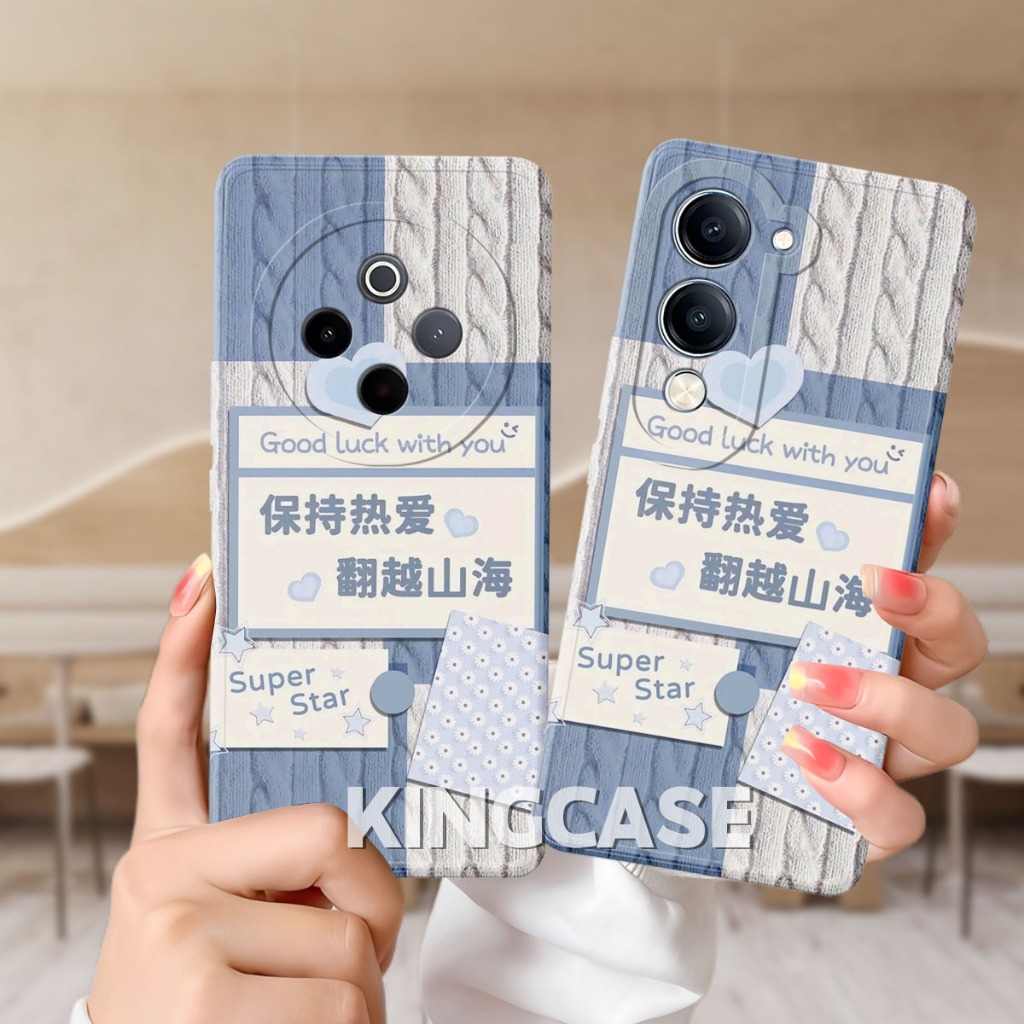 IQOO Z10 Case - IQOO Z10 LITE - VIVO Y400 Fashion Case Softcase Macaron Protect Camera Kesing Hp Cas