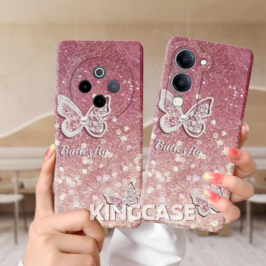 IQOO Z10 Case - IQOO Z10 LITE - VIVO Y400 Fashion Case Softcase Macaron Protect Camera Kesing Hp Cas