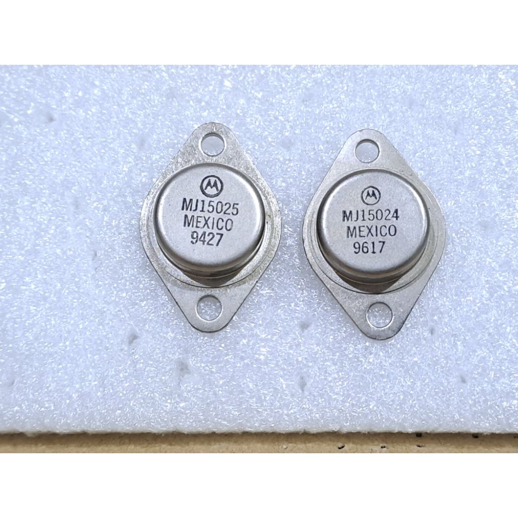 ทรานซิสเตอร์ MJ 15024/MJ 15025 (Cranberry) พลังเสียงสูง Motorola ของแท้ *ต่อ/คู่*