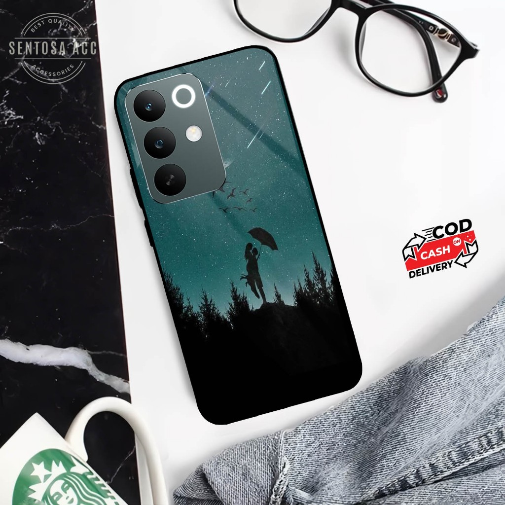 HP Sentosa_case - เคสโทรศัพท์แบบกระจกสําหรับ Realme Note C85, C85 PRO [S38]
