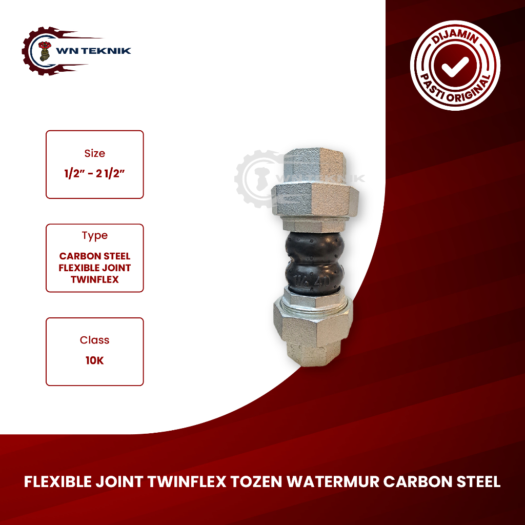 FLEXIBLE JOINT TWINFLEX TOZEN WATERMUR 3/4" ดั้งเดิม