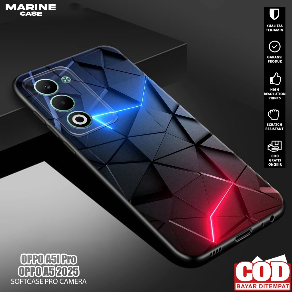 เคส oppo a5i pro / a5 2025 ( ast ) oppo a5i pro / a5 2025 hp - เคส hp - เคส terbaru - softcase - sof