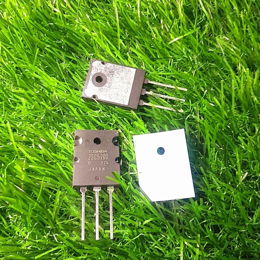 TOSHIBA TRANSISTOR LOT 524 C5200 IN JAPAN ฟรี MICA 1 ชิ้น