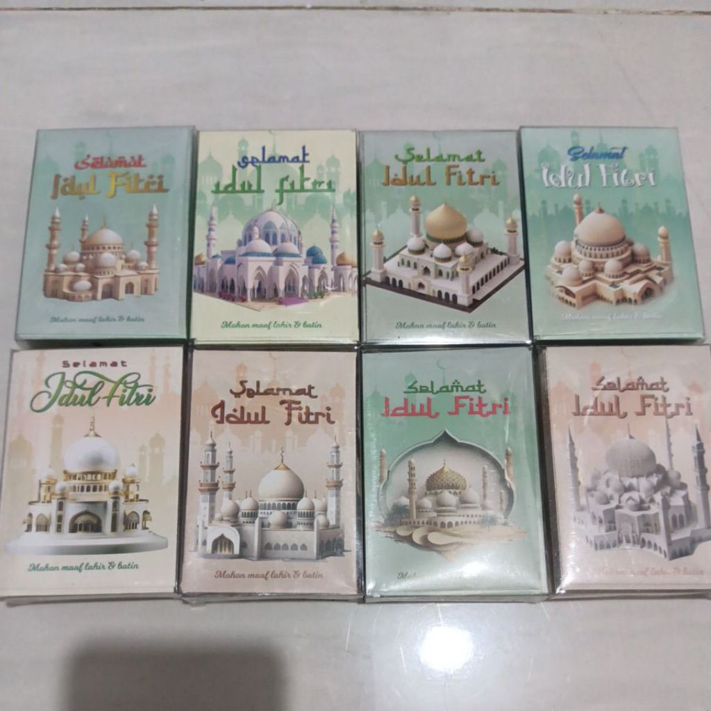 TOKODIPADANG1 MICA PACKAGING ซอง PREMIUM Eid (50 แผ่น) ซองตัวละครอังเปาน่ารัก