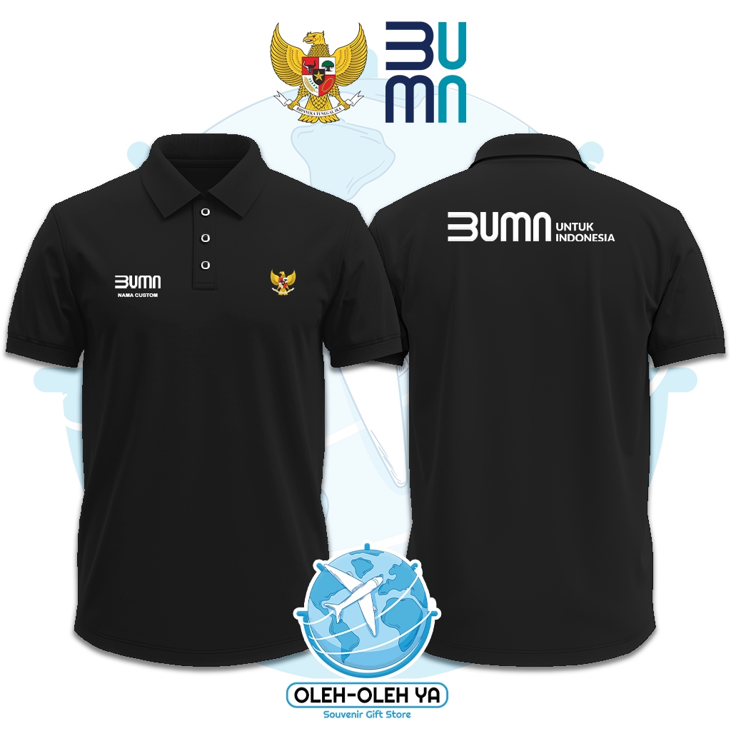 By O2Y-WSC400 Wangki เสื้อโปโลคอปก Wangki Work Shirt - Ministry of BUMN Home Business Body