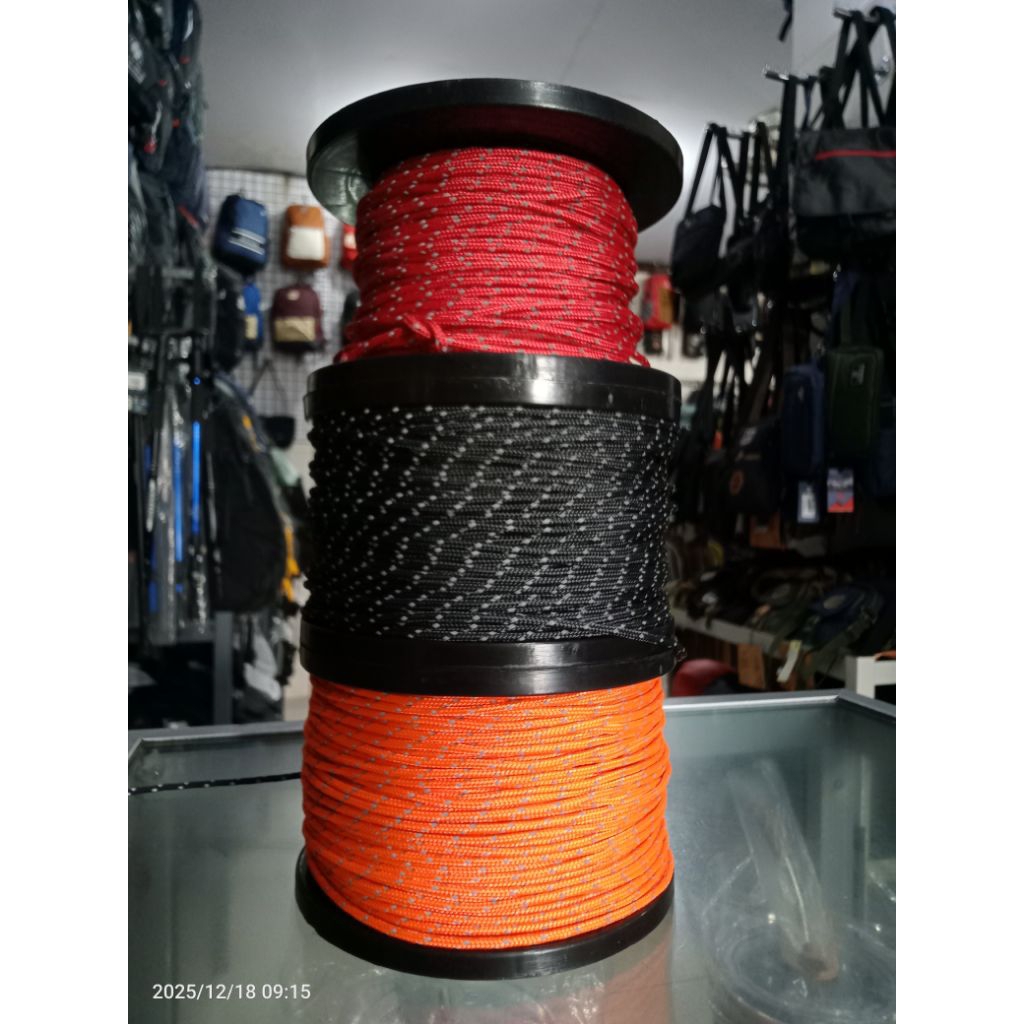 DHAULAGIRI REFLECTIVE PRUSIT ROPE 2MM