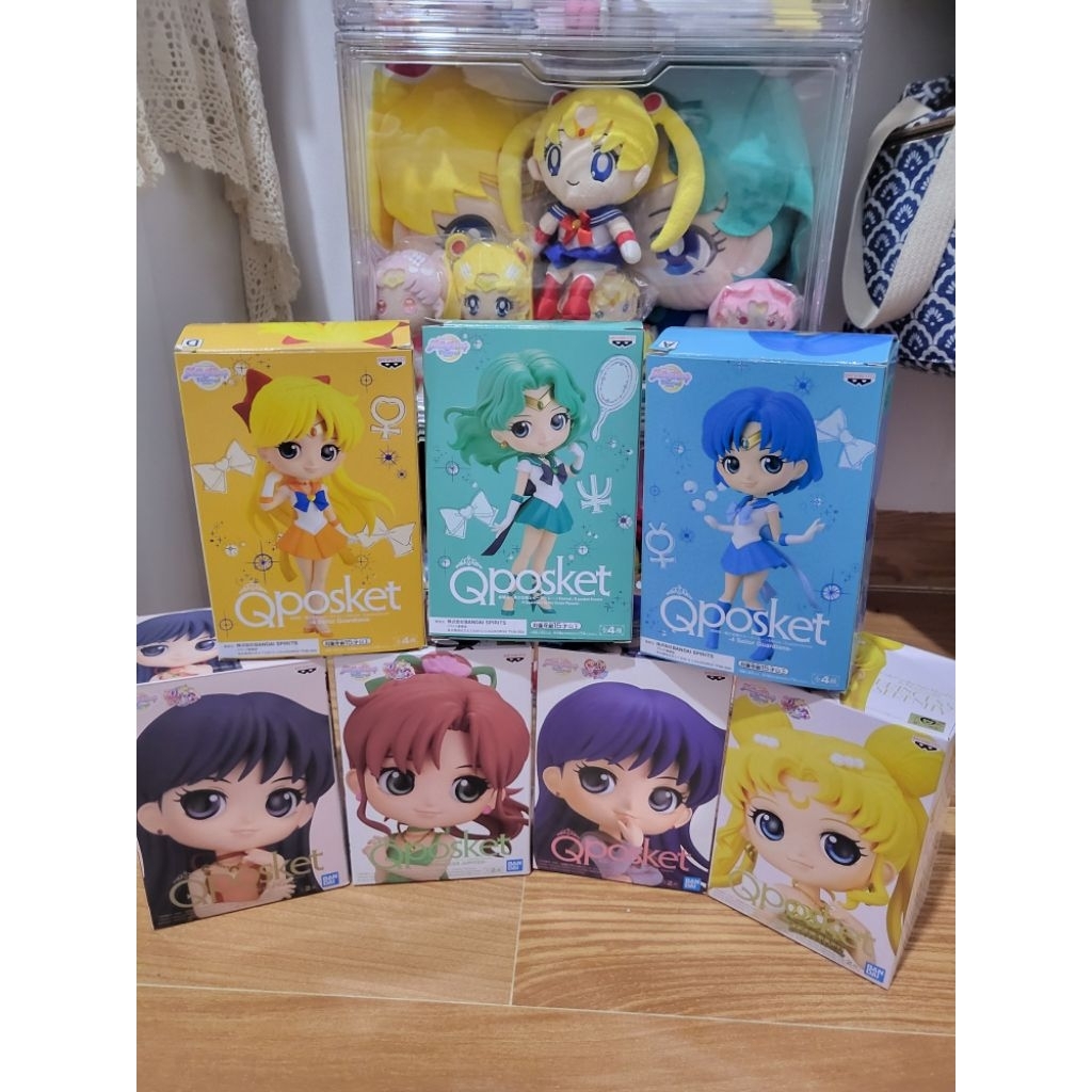 ฟิกเกอร์ Bandai Sailormoon Qposket ดั้งเดิม