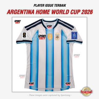 (PLAYER ISSUE) JERSEY ARG HOME WCUP 2026 JERSEY PIALA DUNIA TERBAIK