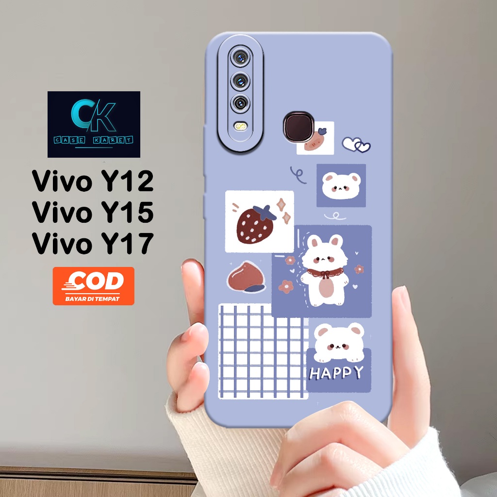 HP เคส Vivo Y12 / Y15 / Y17 ล่าสุด - เคสแฟชั่นการ์ตูน - เคสยาง - เคส Vivo Y12 / Y15 / Y17 - เคส Vivo